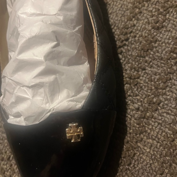 Tory Burch Black flats size 8.5 - Picture 2 of 6